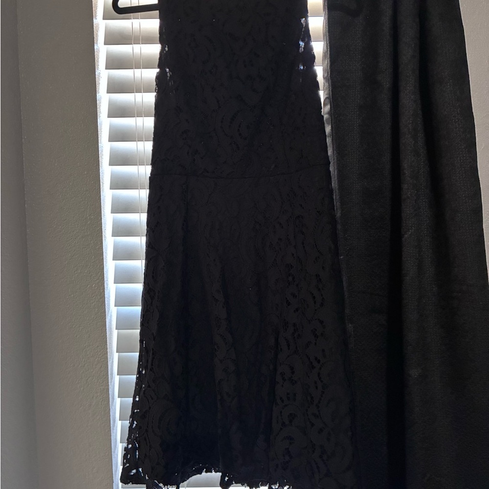 Apt. 9 Black Lace Midi Dress